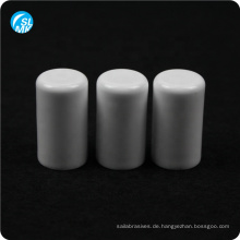 weiß glasierte Aluminiumoxid-Keramik-UV-Lampenkappenteile 95%